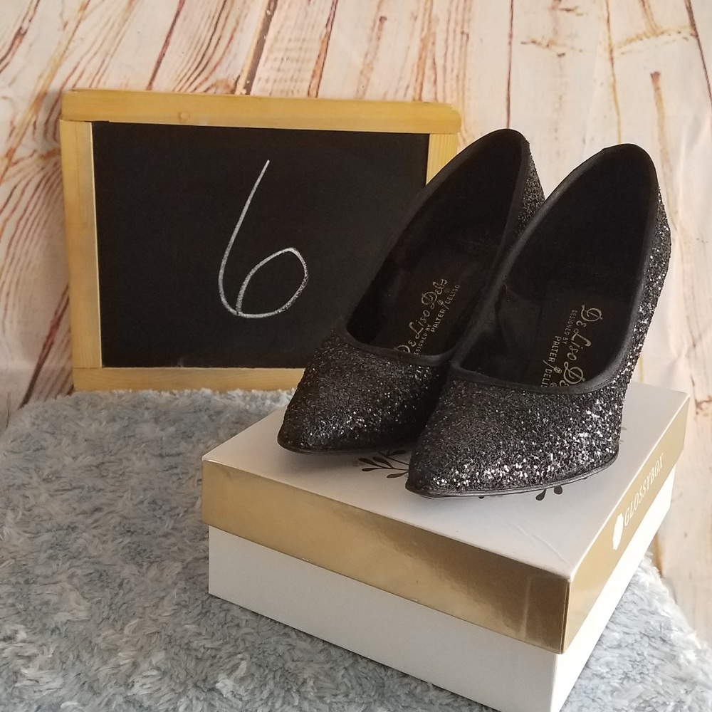 Palter Deliso De Liso Debs Vintage Sparkly Heels